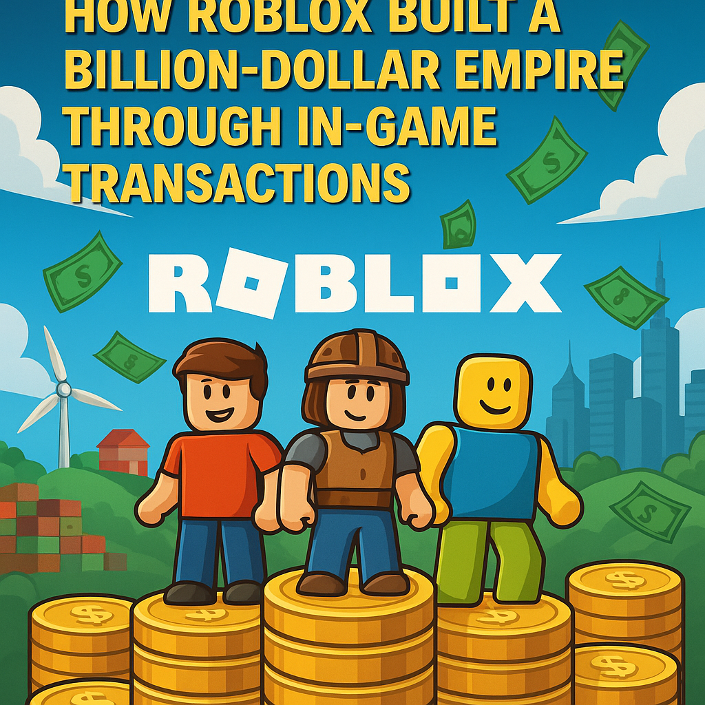 How Roblox Built a Billion-Dollar Empire Through In-Game Transactions
